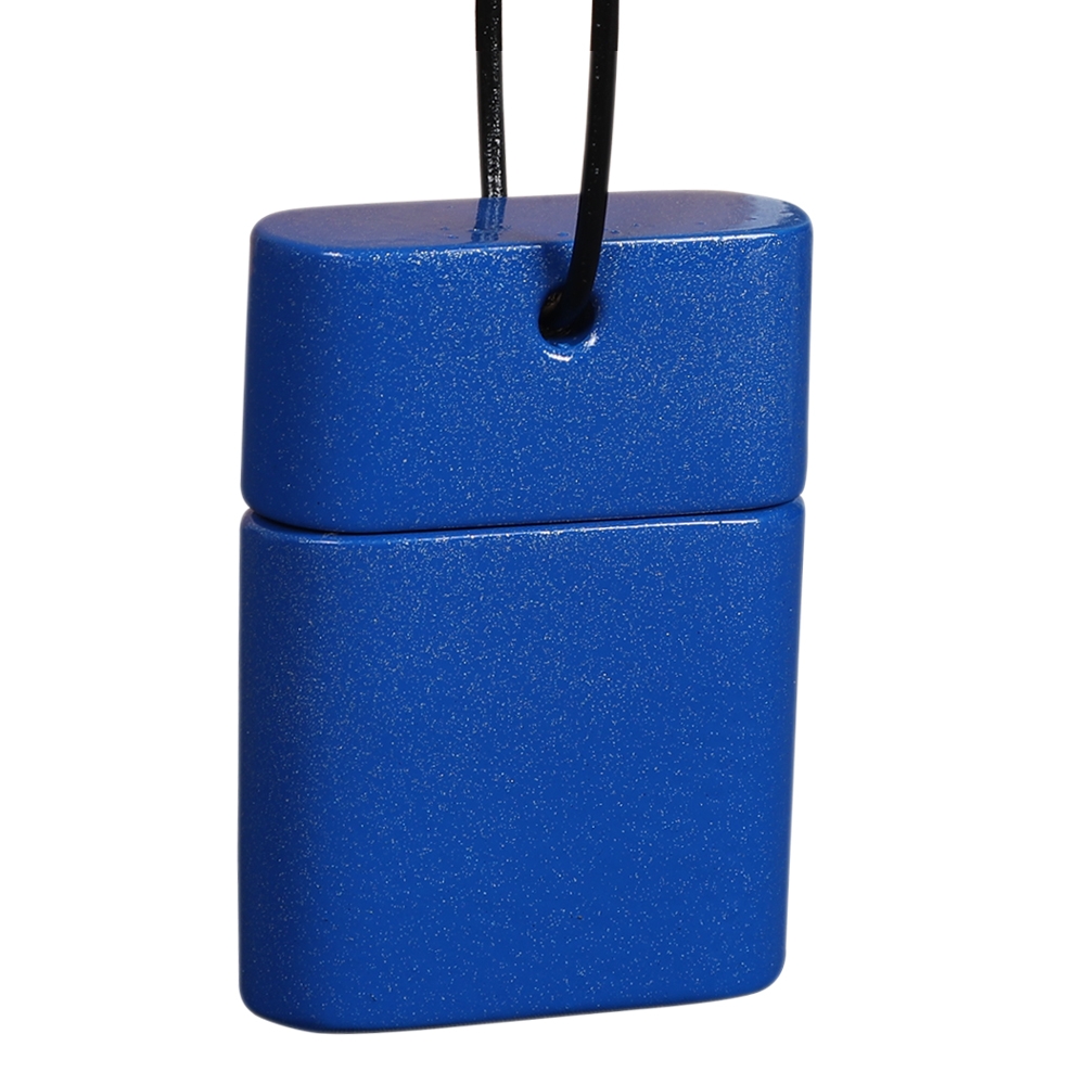 Poppers Double Inhaler Magnetic Closure Texture Blue